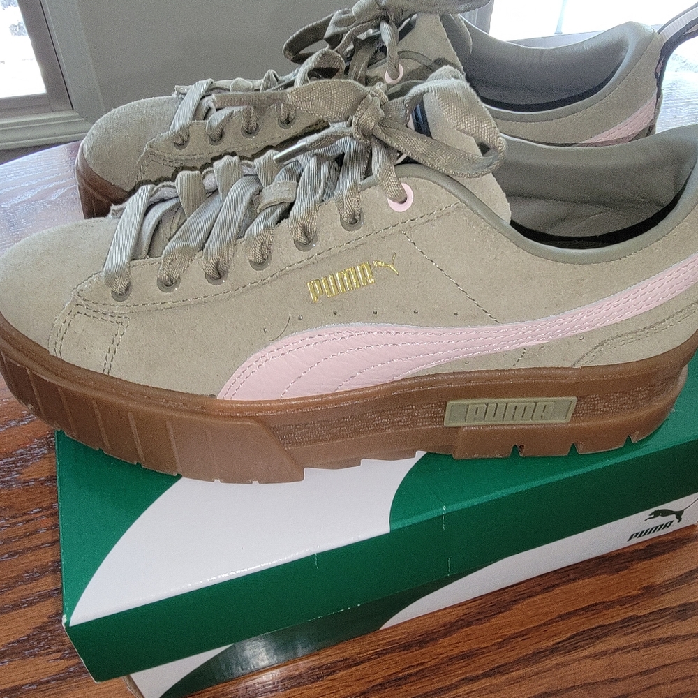 Puma Mayze Gum Women's platform size 8.5